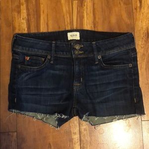 Hudson cut off jean shorts